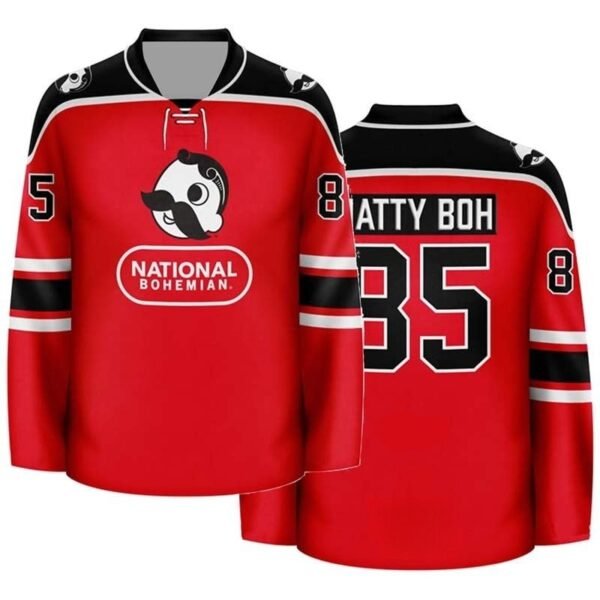 Personalized National Bohemian Basic Hockey Jersey