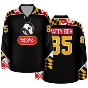 Personalized National Bohemian Hockey Jersey