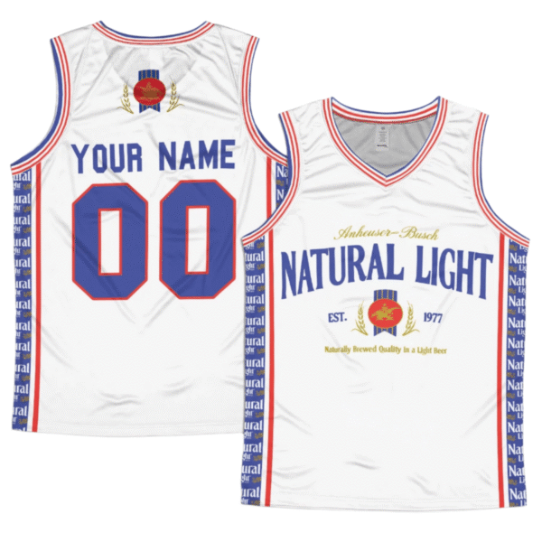 Personalized Natural Light Men's Tank Top