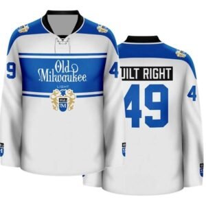 Personalized Old Milwaukee Hockey Jersey