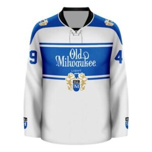 Personalized Old Milwaukee Hockey Jersey - Flexiquor.com