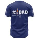 Personalized Pabst Blue Ribbon Happy Father's Day Baseball Jersey
