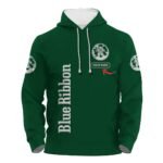 Personalized Pabst Blue Ribbon St Patrick's Day Hoodie & Zip Hoodie