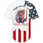 Personalized Pepsi Cola Donald Trump Independence Day Baseball Jersey