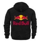 Personalized Red Bull Quarter Zip Hooded Sweatshirt