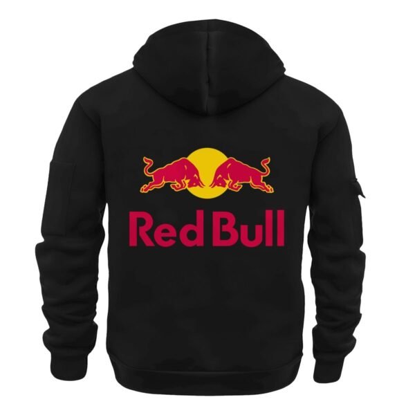 Personalized Red Bull Quarter Zip Hooded Sweatshirt