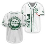 Personalized Red Bull St Patrick's Day Baseball Jersey