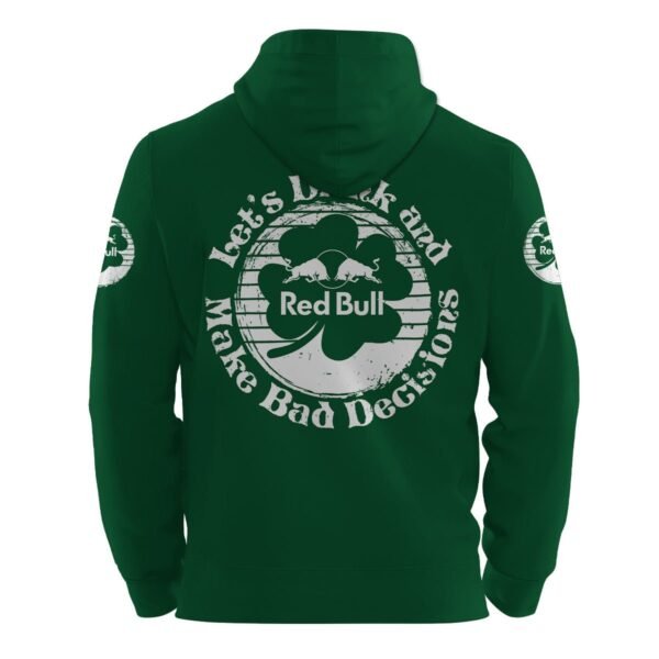 Personalized Red Bull St Patrick's Day Hoodie & Zip Hoodie