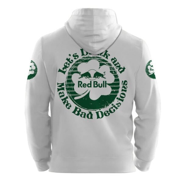 Personalized Red Bull St Patrick's Day Hoodie & Zip Hoodie