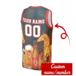 Personalized Red Horse Men's Tank Top