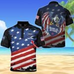 Personalized Samuel Adams Freedom Eagle Polo Shirt
