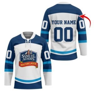 Personalized Samuel Adams Hockey Jersey