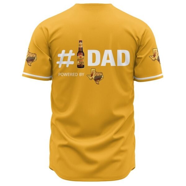 Personalized Shiner Bock Happy Father's Day Baseball Jersey