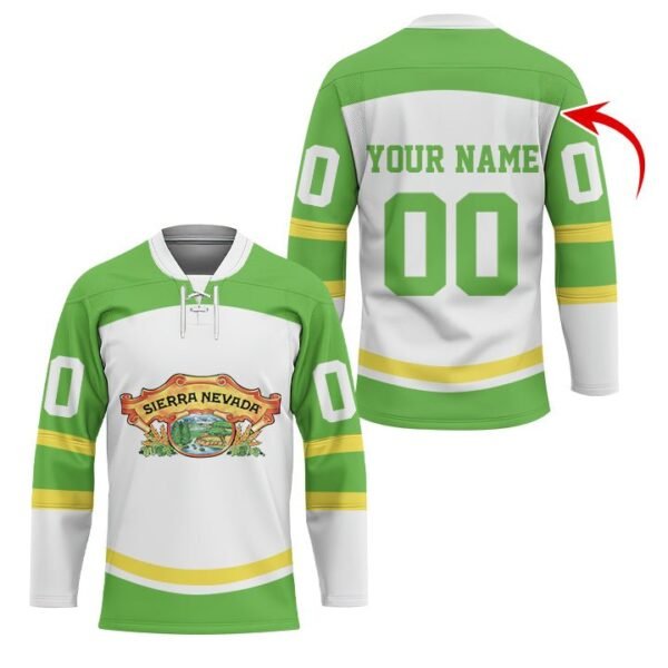 Personalized Sierra Nevada Hockey Jersey