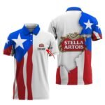 Personalized Stella Artois Puerto Rico Polo Shirt