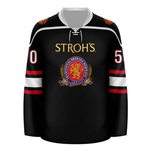 Personalized Stroh's Basic Hockey Jersey