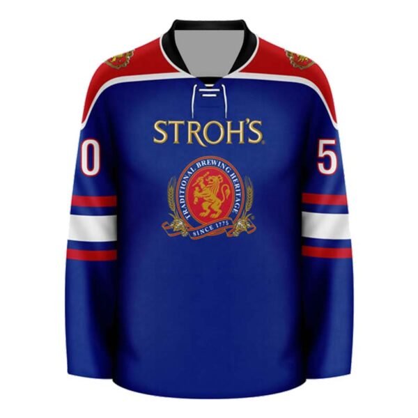 Personalized Stroh's Basic Hockey Jersey