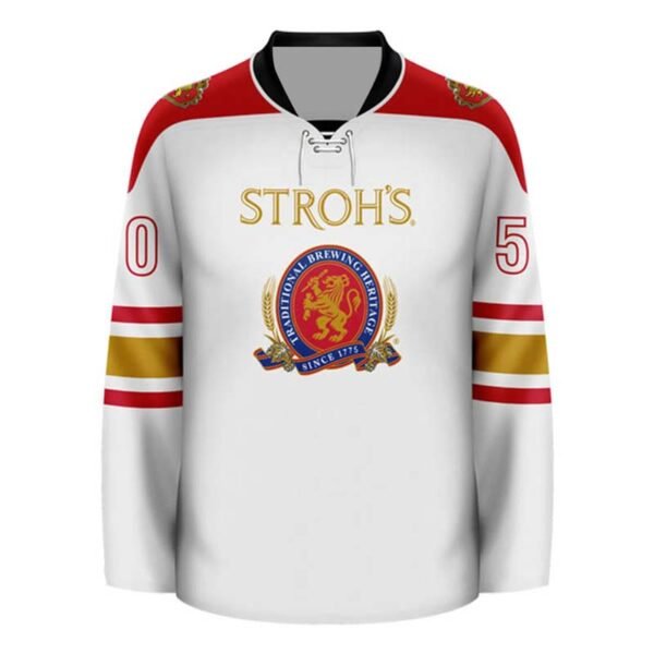 Personalized Stroh's Basic Hockey Jersey