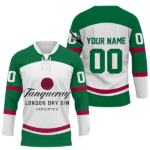 Personalized Tanqueray Hockey Jersey