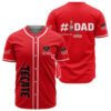 Personalized Tecate Happy Father's Day Baseball Jersey