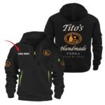 Personalized Tito's Quarter Zip Hooded Sweatshirt
