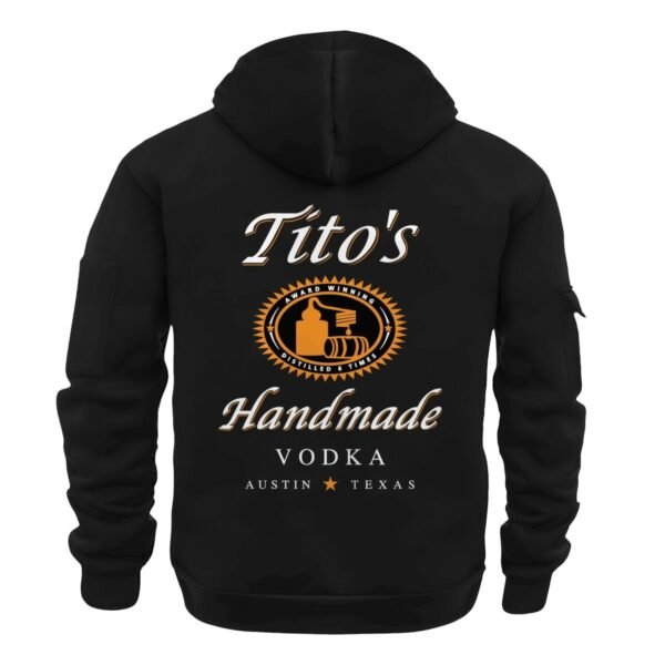 Personalized Tito's Quarter Zip Hooded Sweatshirt