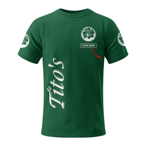 Personalized Tito's St Patrick's Day T-Shirt