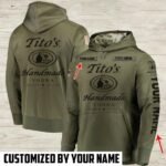 Personalized Tito's USA Flag Hoodie
