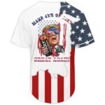 Personalized Truly Hart Seltzer Donald Trump Independence Day Baseball Jersey