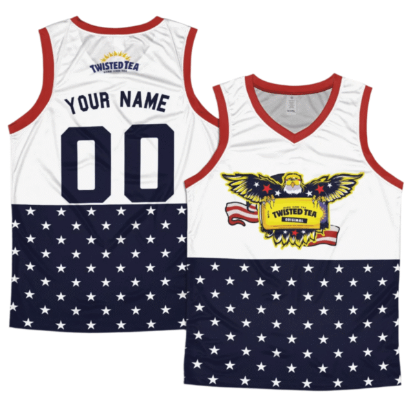 Personalized Twisted Tea America Eagle Men's Tank Top