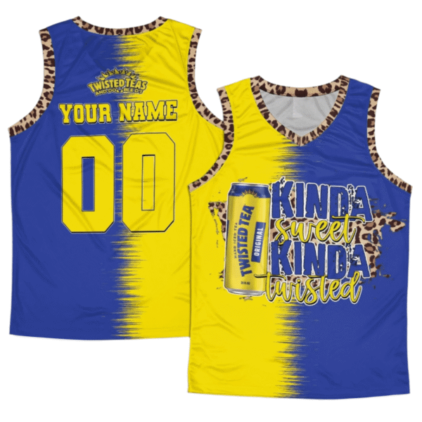 Personalized Twisted Tea Kinda Sweet Kinda Twisted Men's Tank Top