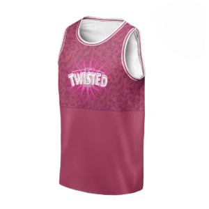Personalized Twisted Tea Let Get Twisted Pink Men's Tank Top