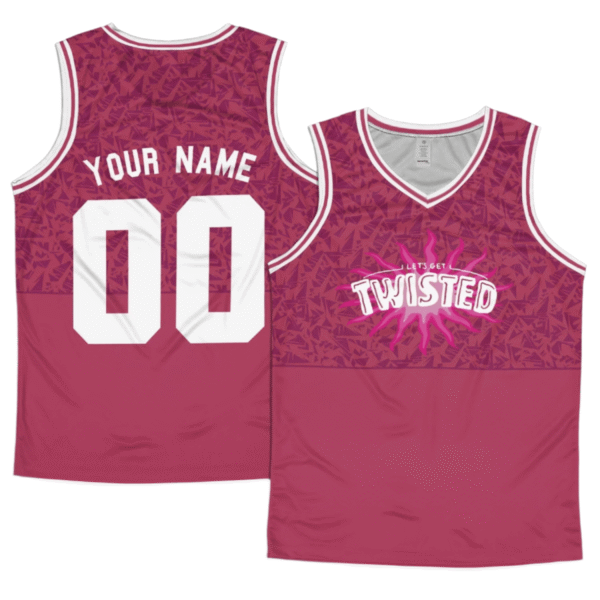 Personalized Twisted Tea Let Get Twisted Pink Men's Tank Top