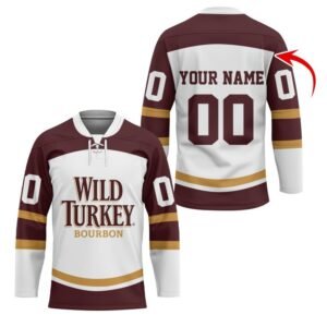 Personalized Wild Turkey Hockey Jersey