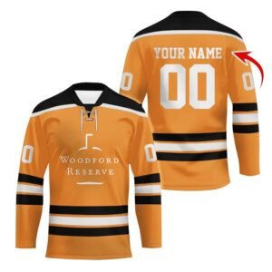Personalized Woodford Reserve Color Stripe Hockey Jersey