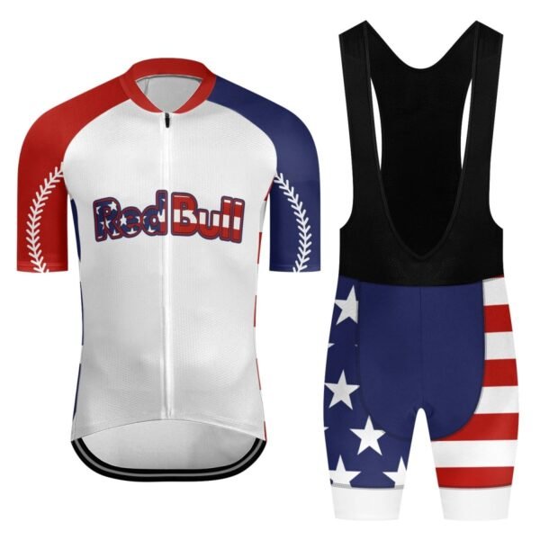 Red Bull America Men's Cycling Jersey Set