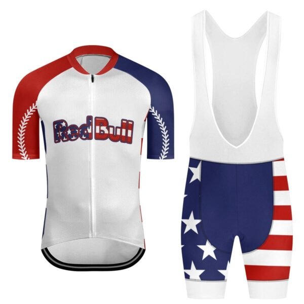 Red Bull America Men's Cycling Jersey Set