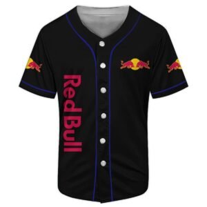 Red Bull American Flag Baseball Jersey - Flexiquor.com