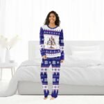 Red Bull Christmas Tree Family Pajamas Set