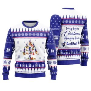 Red Bull Christmas Tree Ugly Sweater