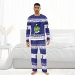 Red Bull Make Grinch Happy Family Pajamas Set