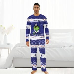 Red Bull Make Grinch Happy Family Pajamas Set - Flexiquor.com