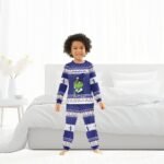 Red Bull Make Grinch Happy Family Pajamas Set