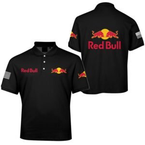 Red Bull Men's Plus Size Polo Shirt