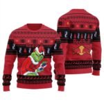Red Bull Santa Grinch Ugly Sweater