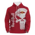 Red Bull Skull Hoodie & Zip Hoodie