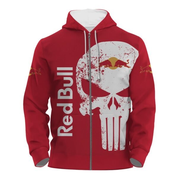 Red Bull Skull Hoodie & Zip Hoodie
