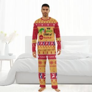 Red Bull The Grinch Stole Family Pajamas Set - Flexiquor.com