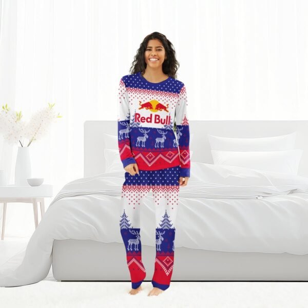 Red Bull Winter Reindeer Family Pajamas Set