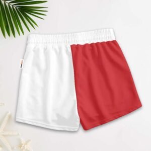 Red White Fireball Women's Casual Shorts - Flexiquor.com